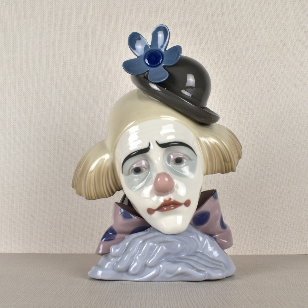 Lladro Figurine of a Sad Clown