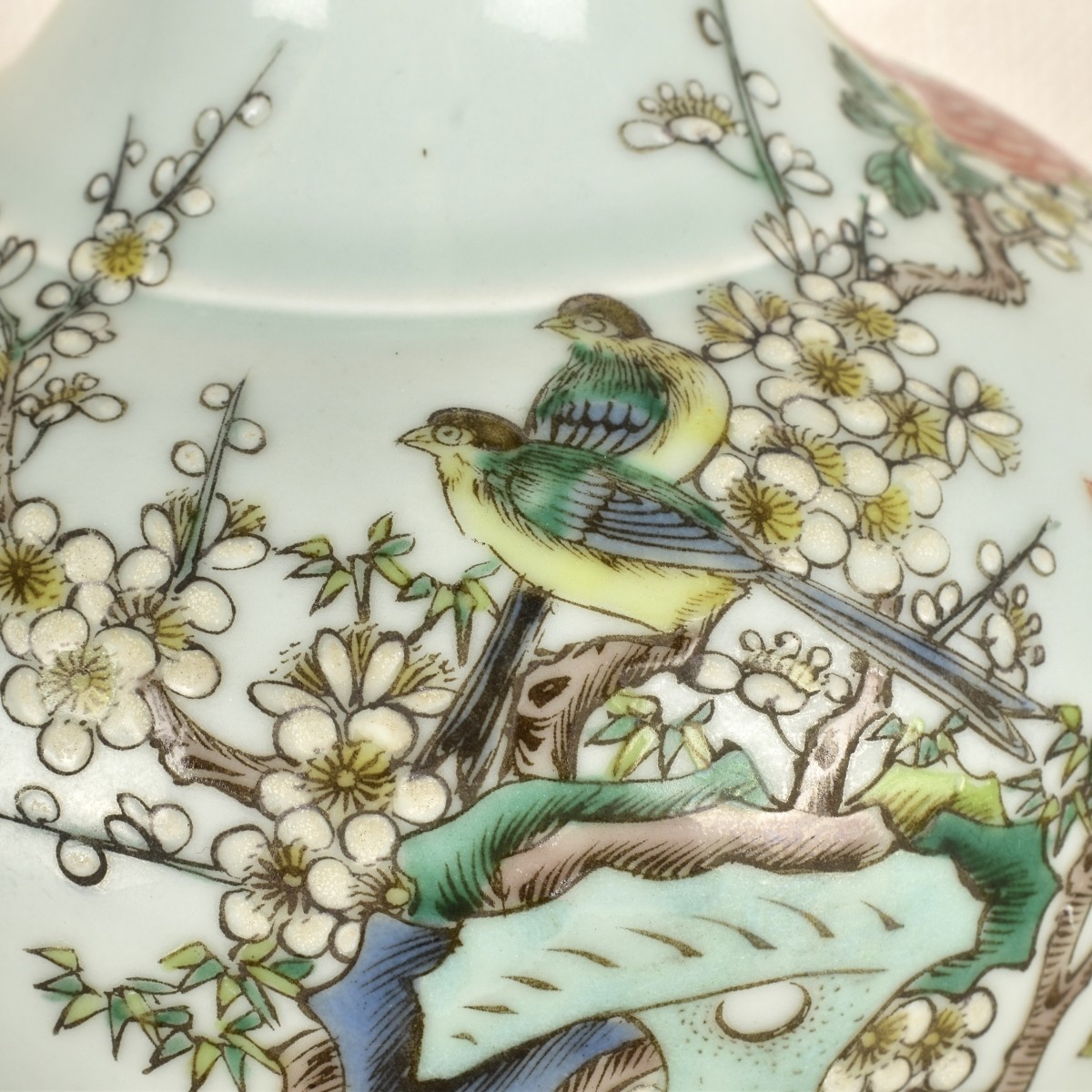 Chinese Porcelain Famille Verte Vase