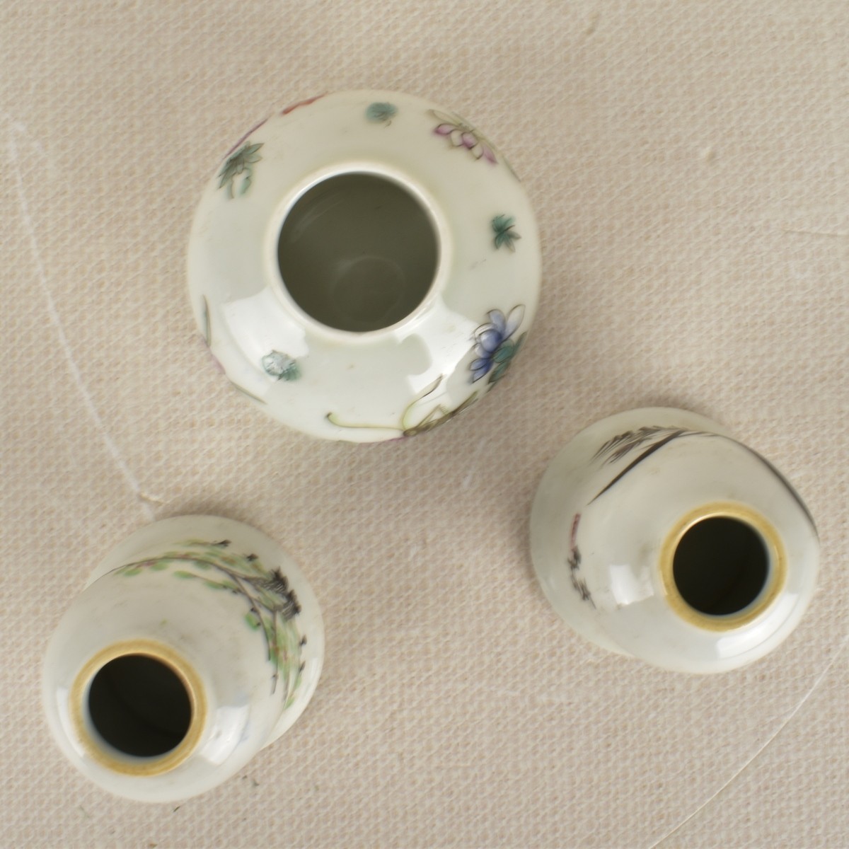 Chinese Porcelain Brush Washers