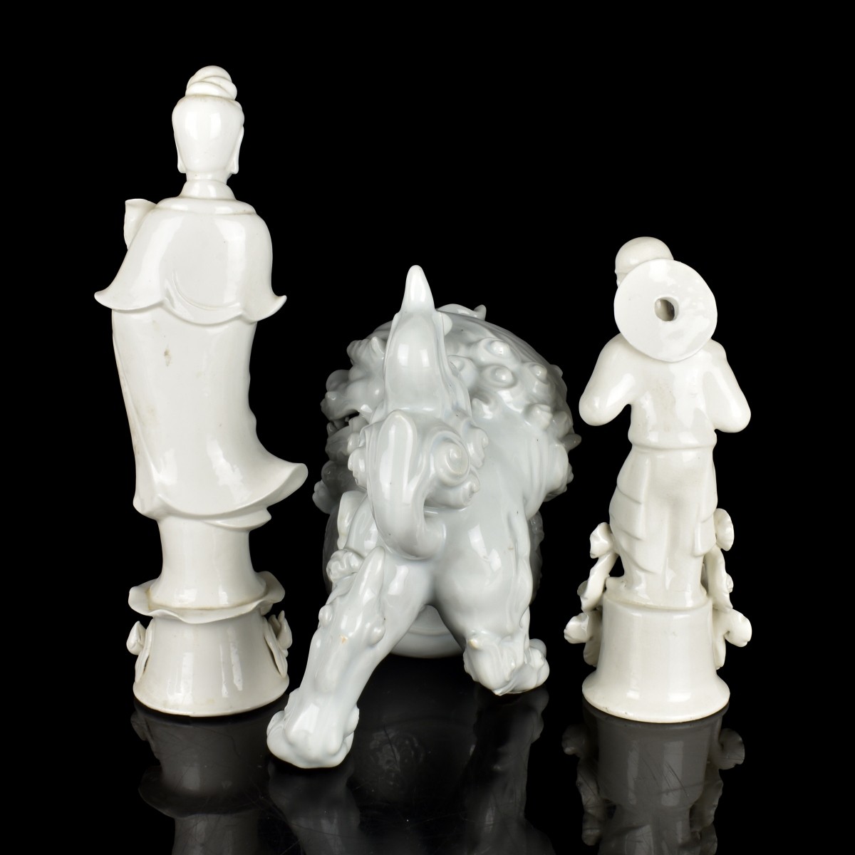 Chinese Blanc de Chine Figures