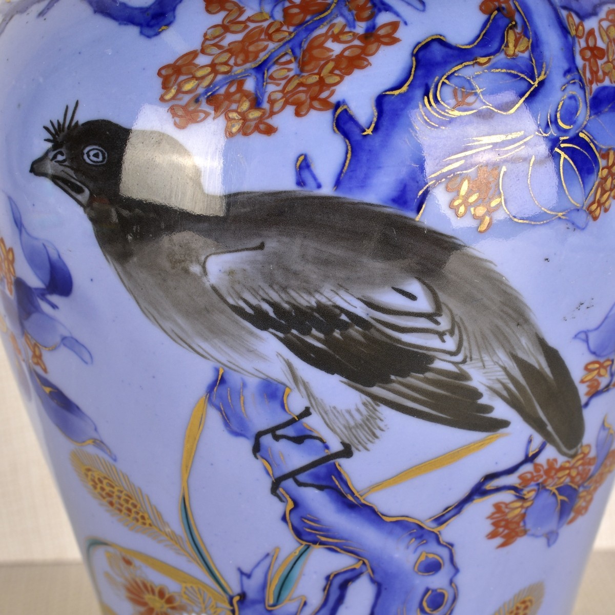 Japanese Koransha Porcelain Vase