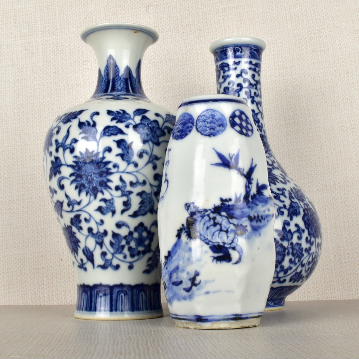 Chinese Blue and White Vases