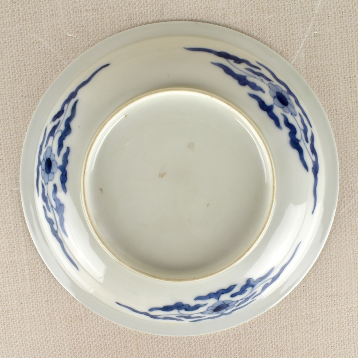 Two (2) Japanese Hirado Moriage Plates