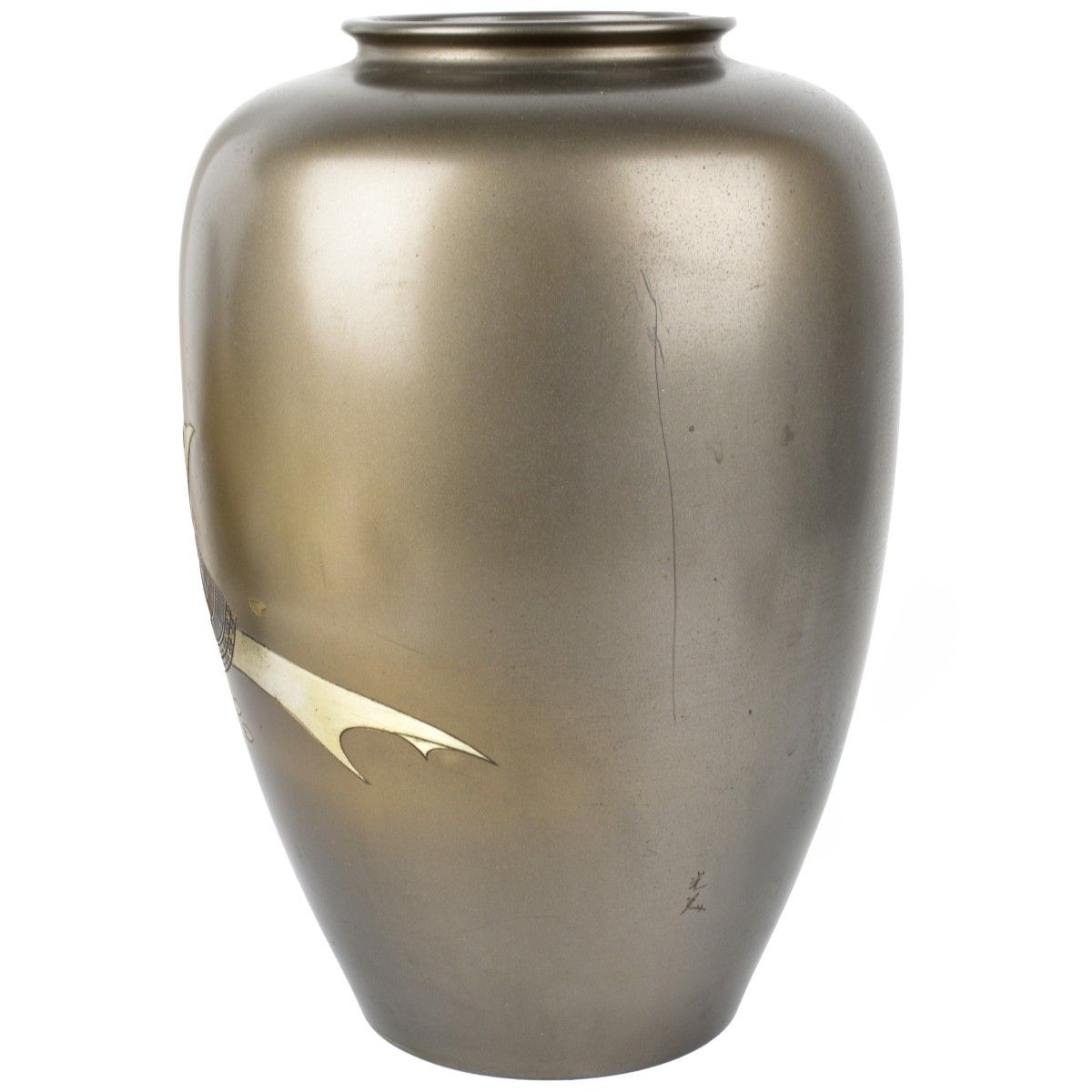 Japanese Mix Metal Vase