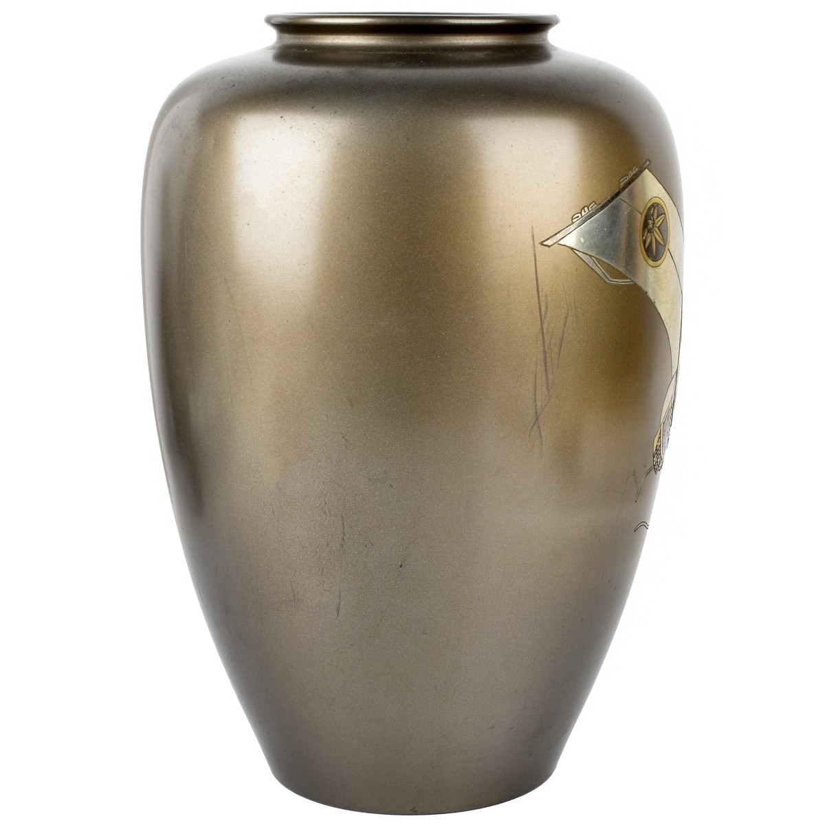 Japanese Mix Metal Vase