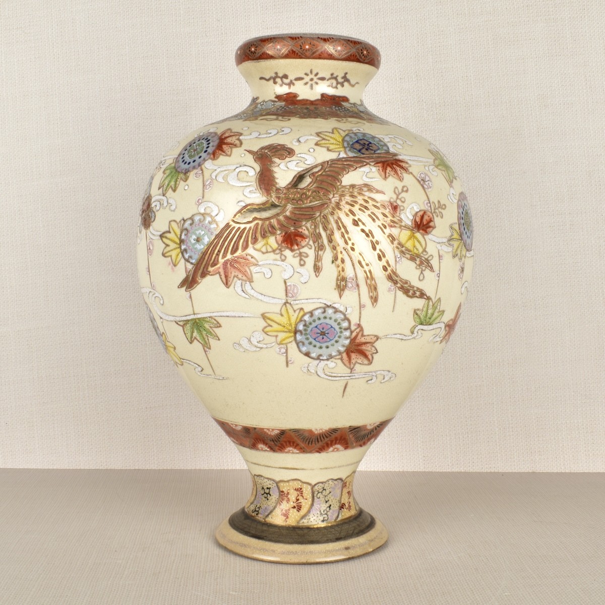 Japanese Pottery Vase