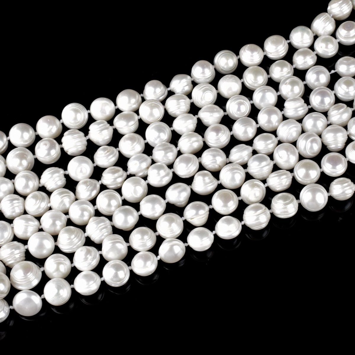 144" Baroque Pearl Necklace