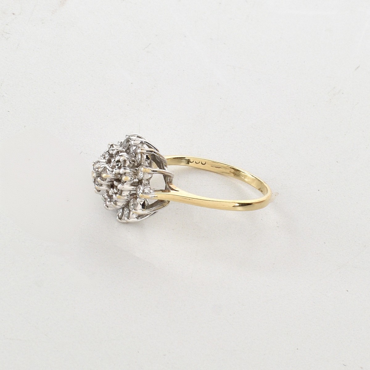 Diamond and 14K Ring