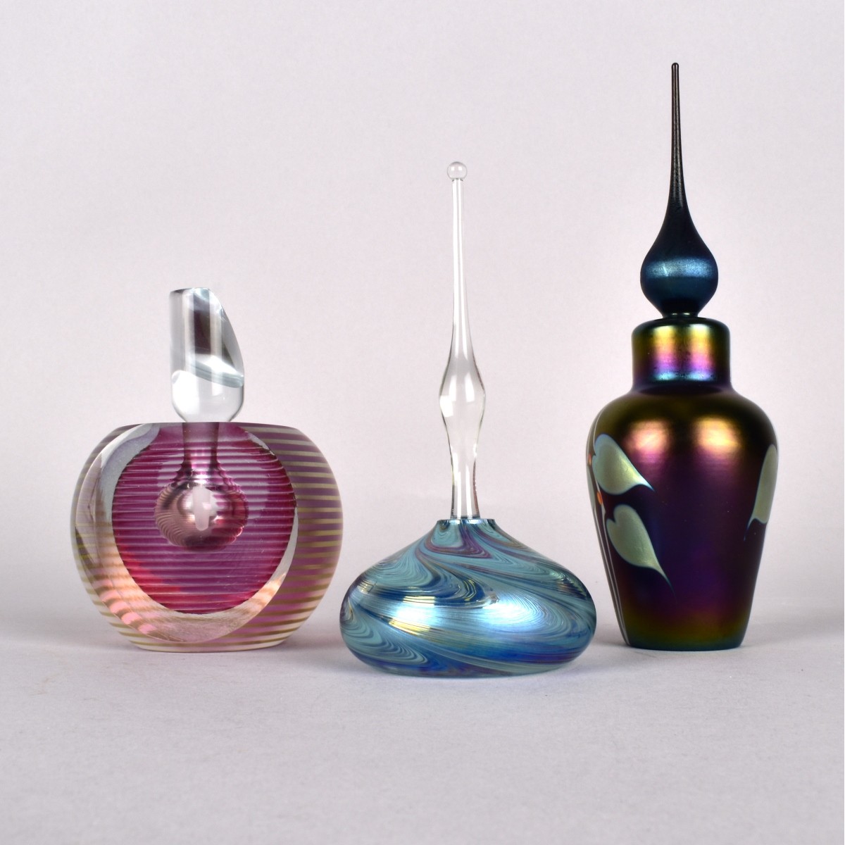 Art Glass Perfume Bottles