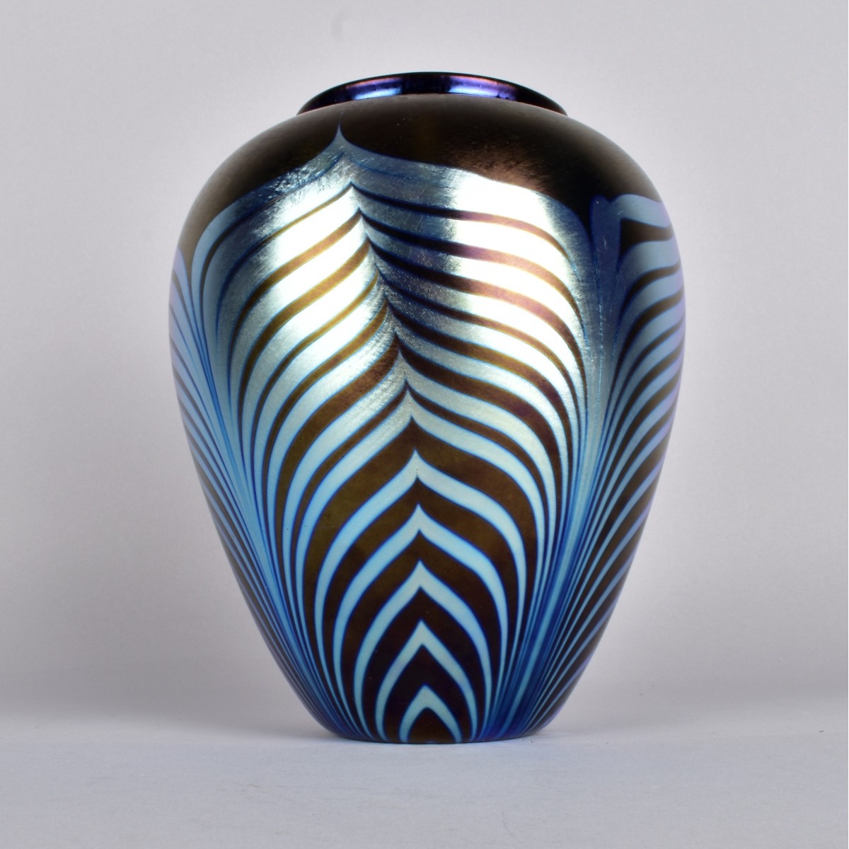 Carlson Art Glass Vase