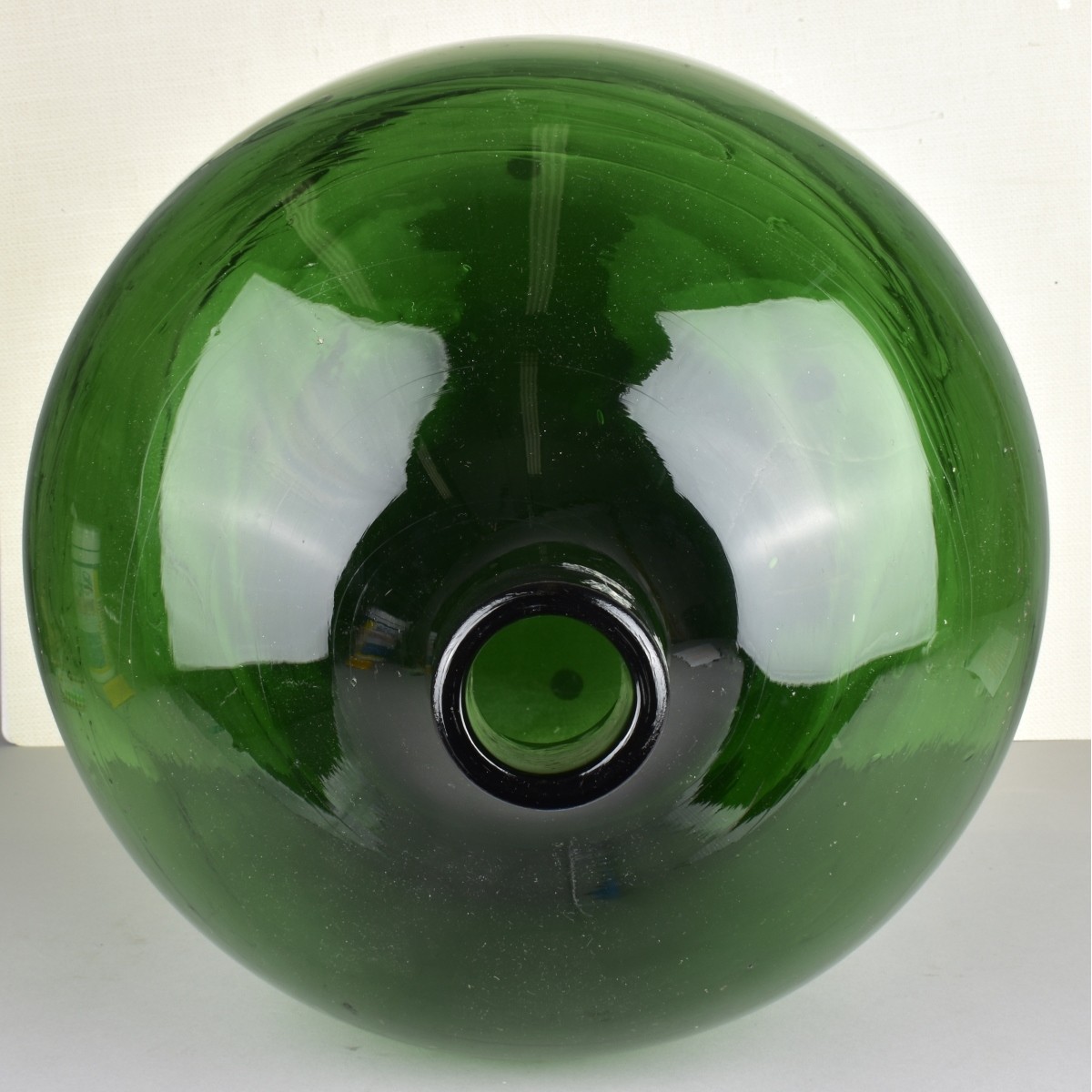 Enormous Green Glass Bottle