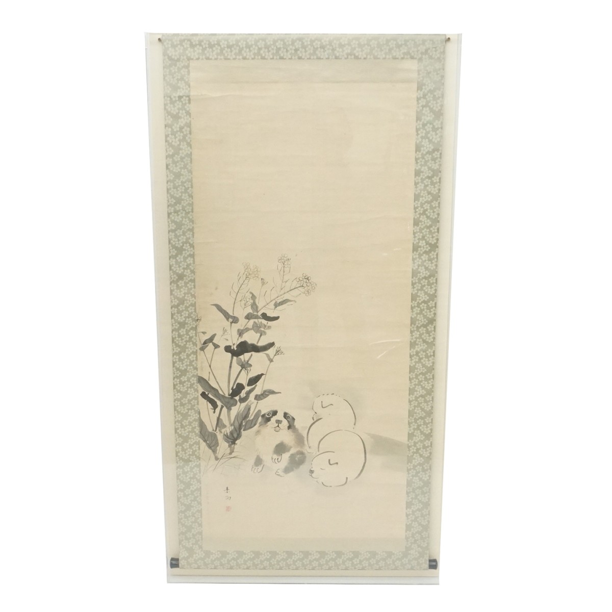 C 1800 Chinese Scroll