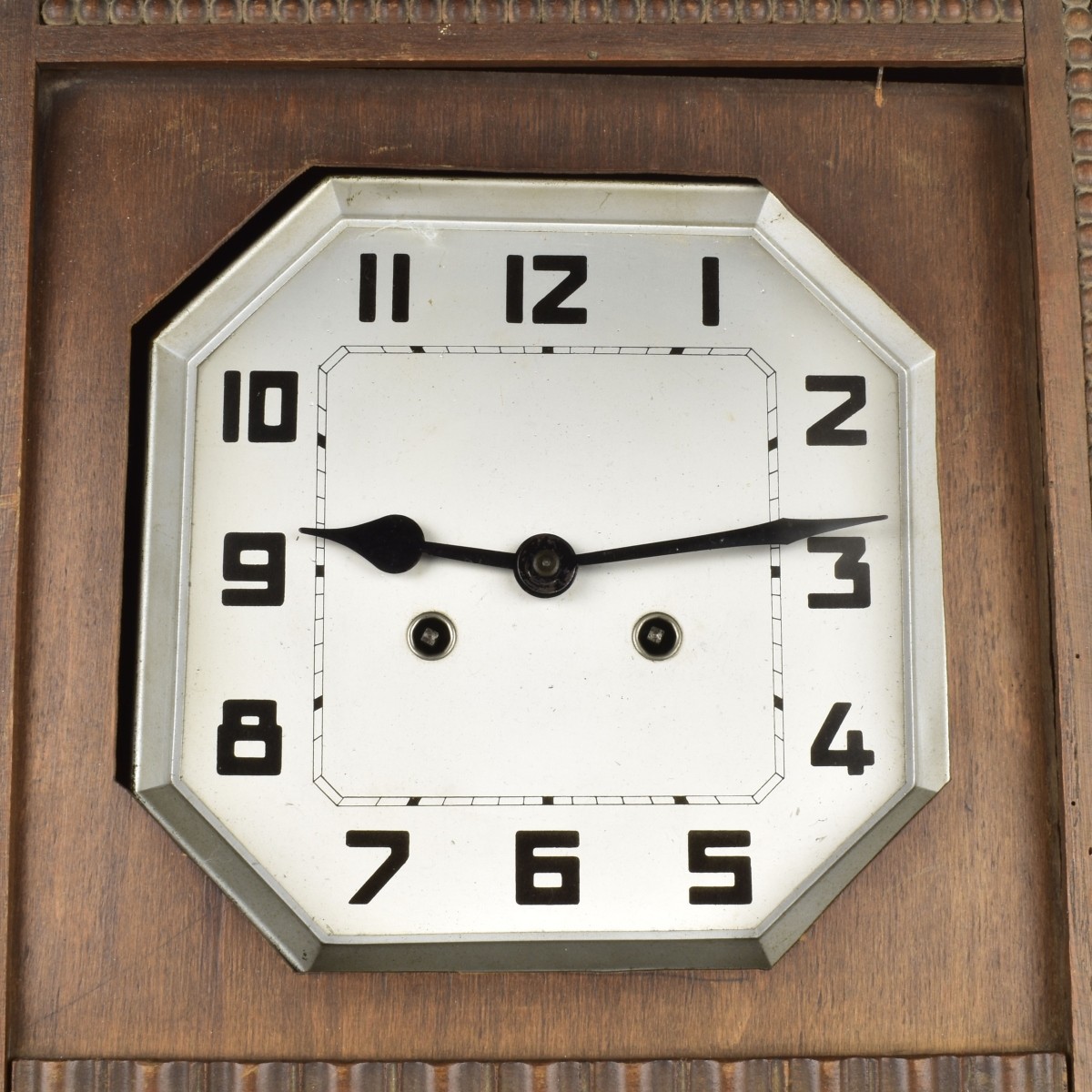 Antique Art Deco Regulator Wall Clock