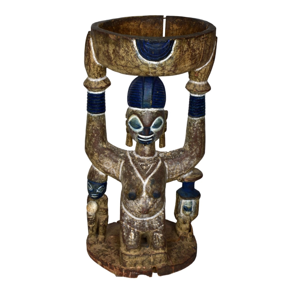 African, Yorouba Carved Altar Sculpture