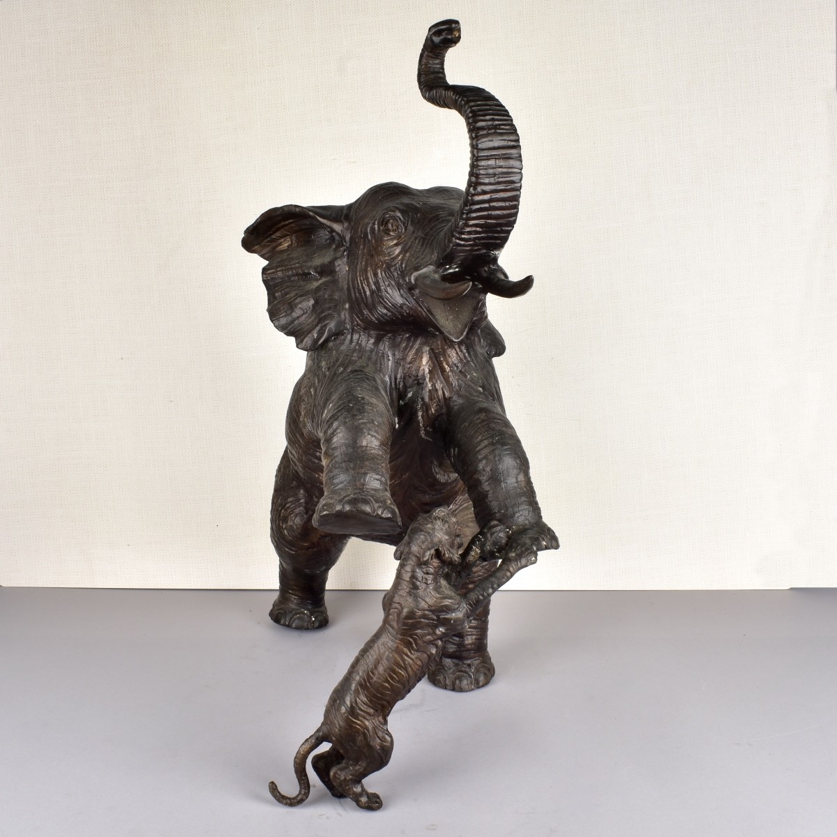 Bronze Elephant Sculpture