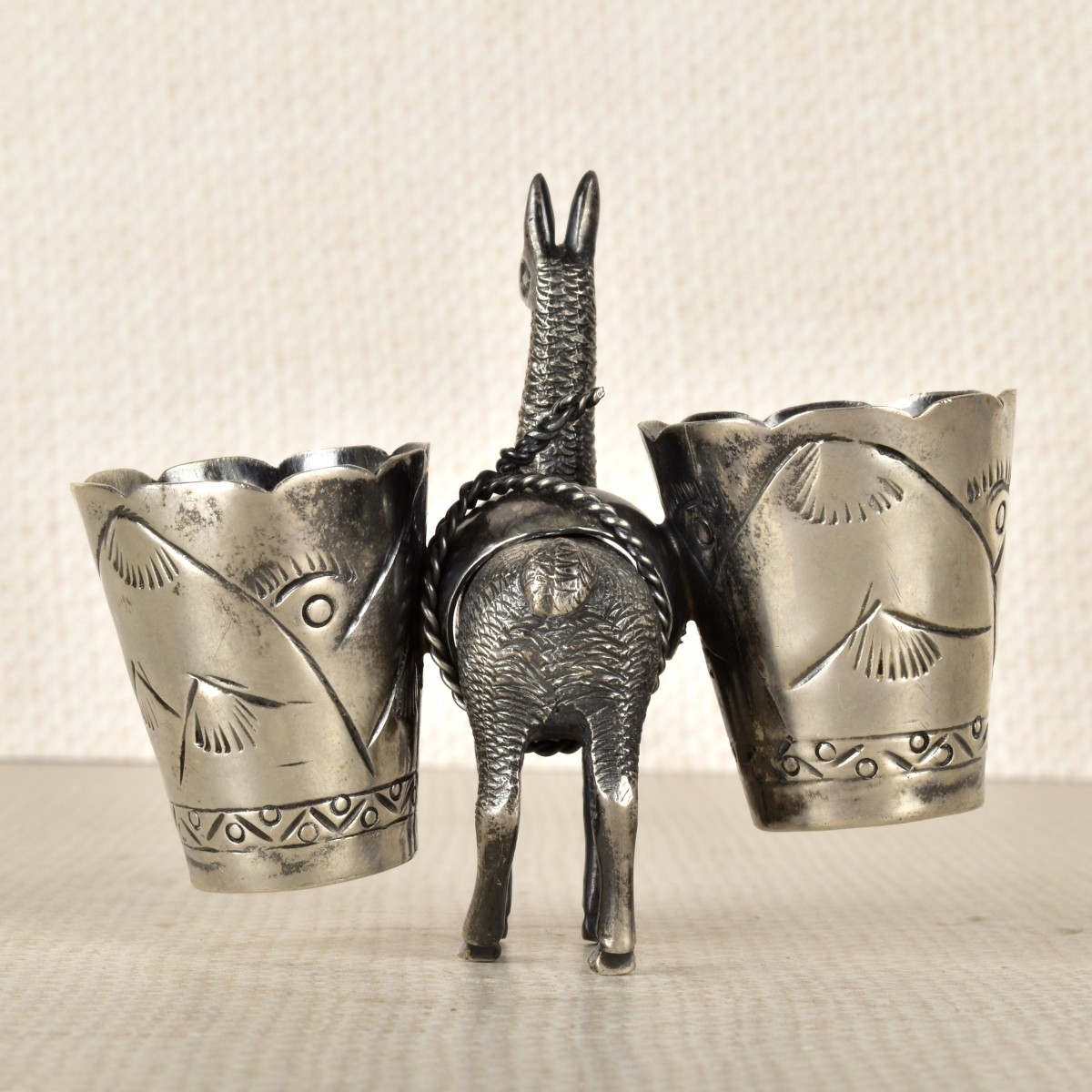 Sterling Silver Llama Open Cellars