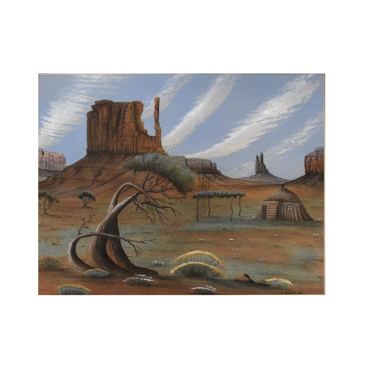 Vintage Navajo Sand Painting