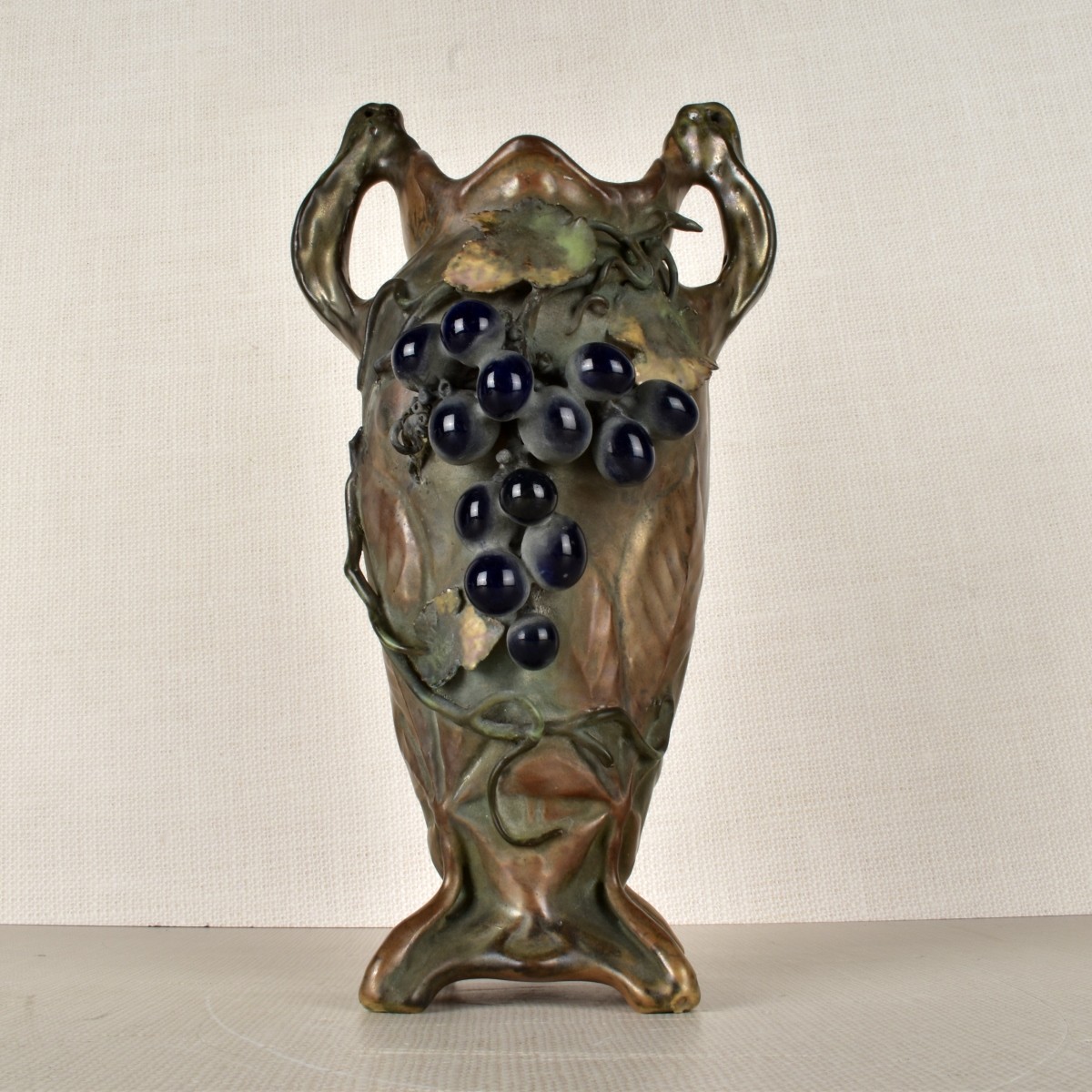 Attributed to: Clement Massier Vase