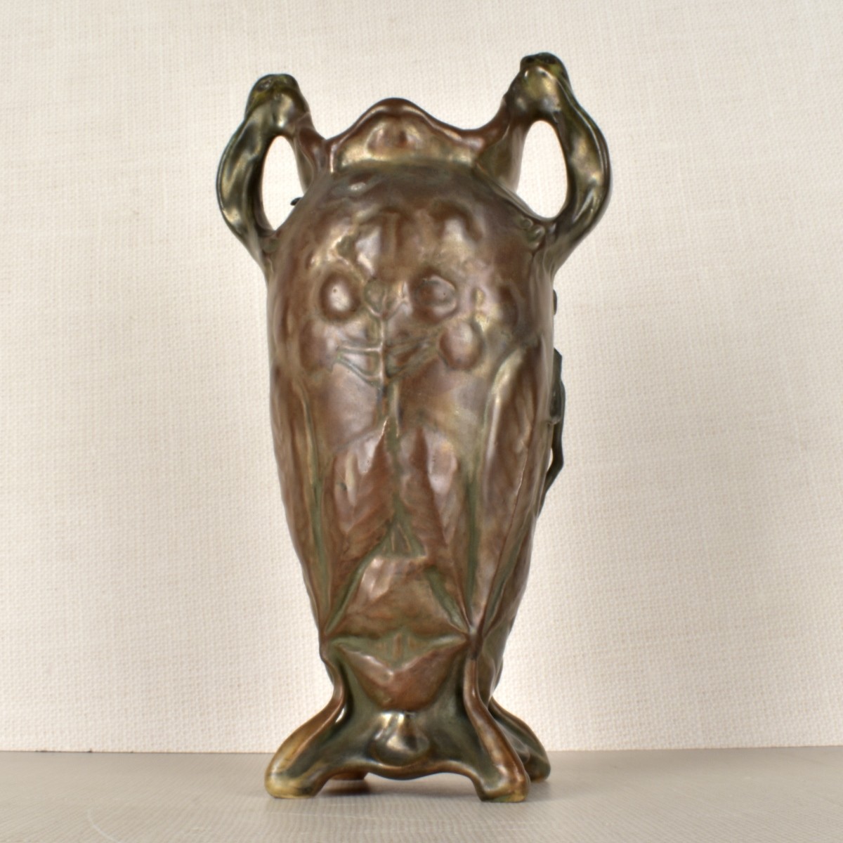 Attributed to: Clement Massier Vase