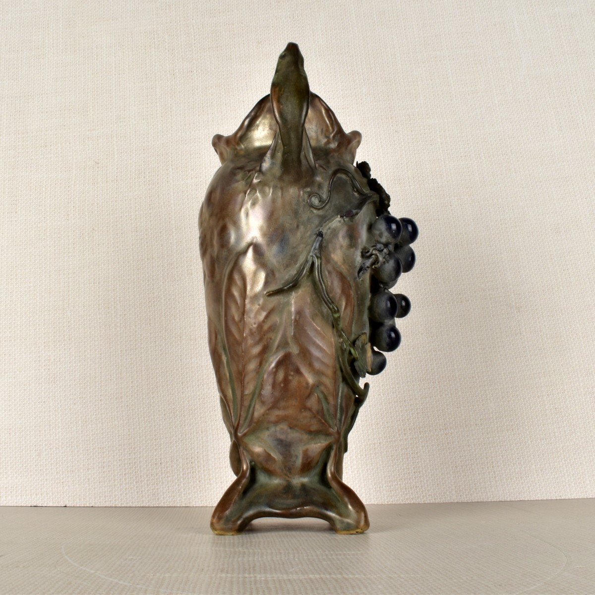 Attributed to: Clement Massier Vase