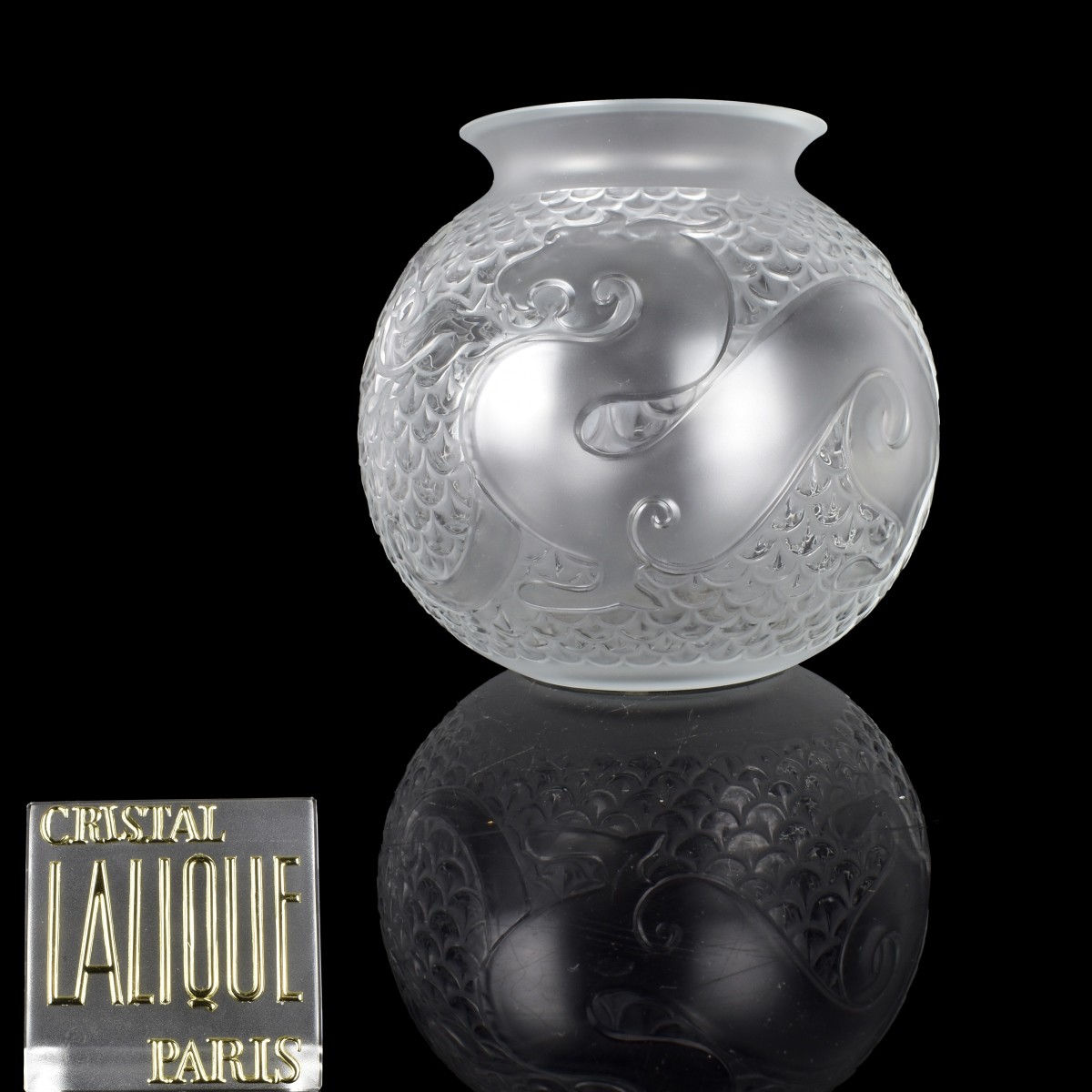 Lalique "X'ianin" Vase