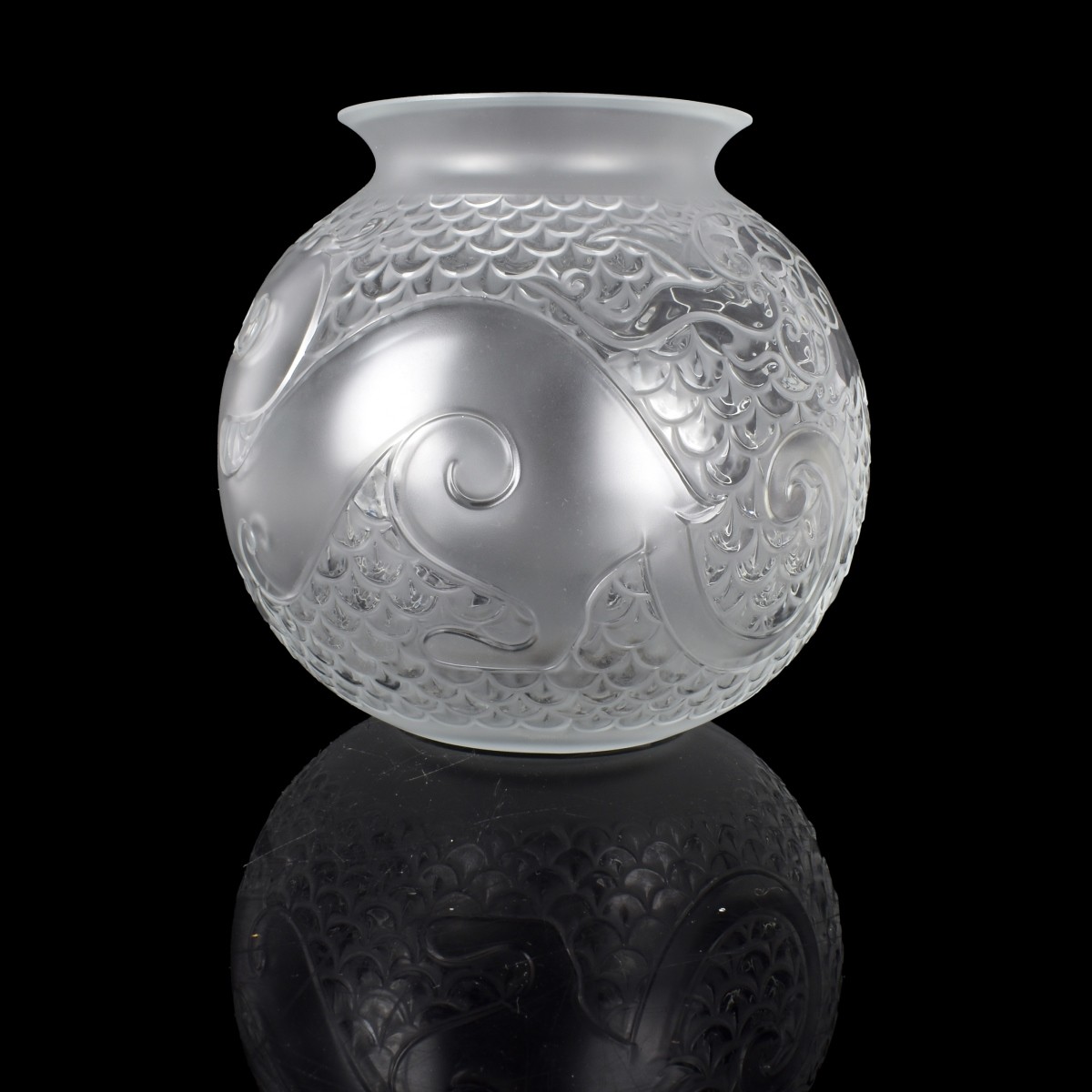 Lalique "X'ianin" Vase