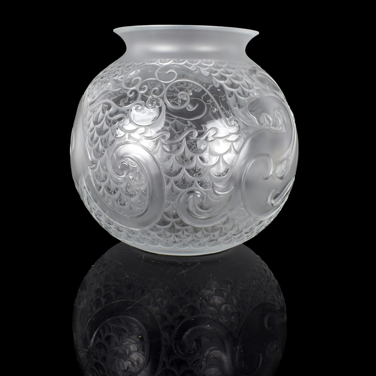 Lalique "X'ianin" Vase