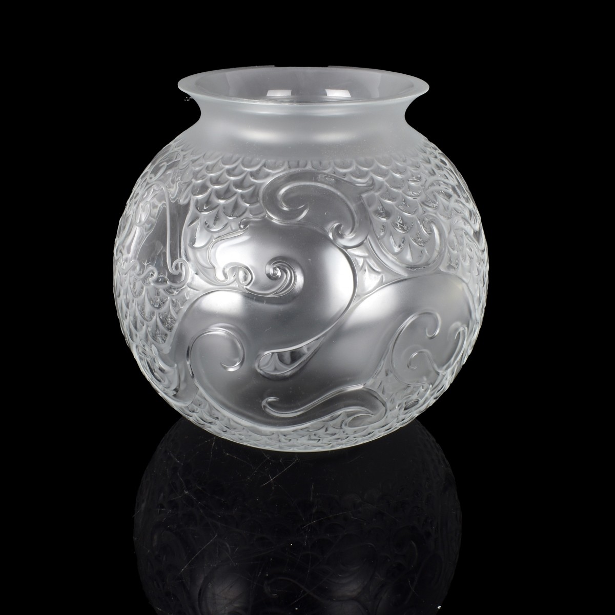 Lalique "X'ianin" Vase