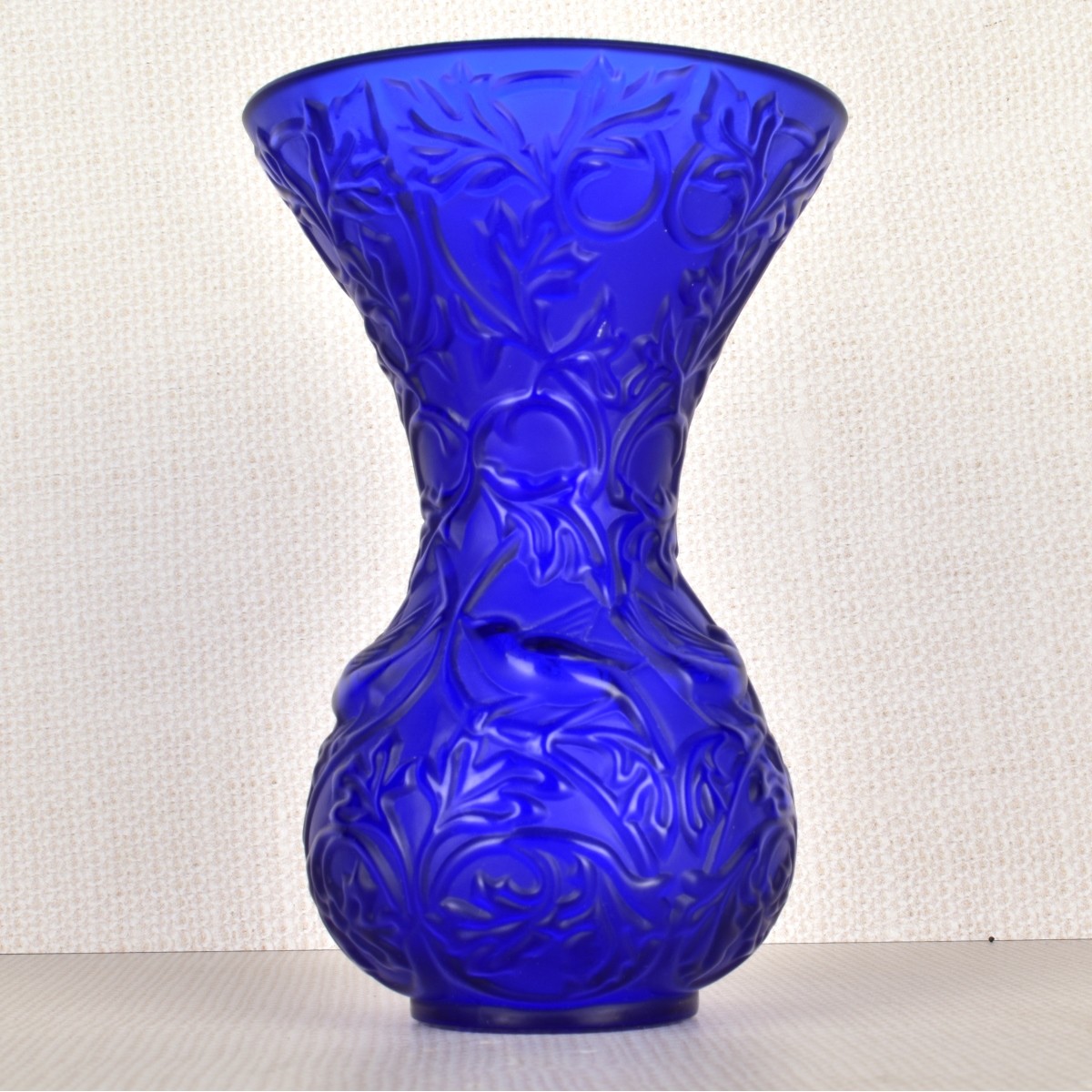 Lalique "Arabesque" Crystal Vase