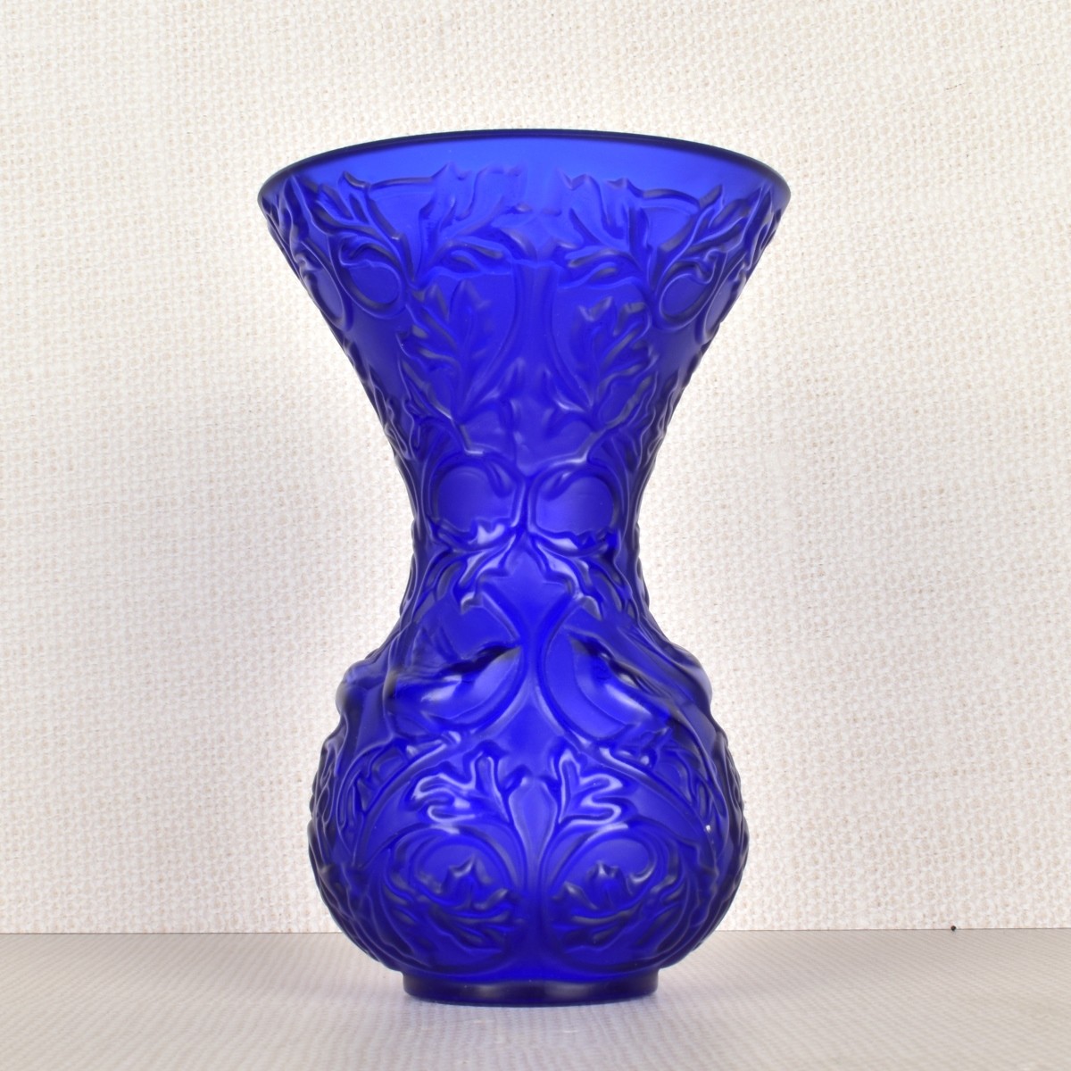 Lalique "Arabesque" Crystal Vase