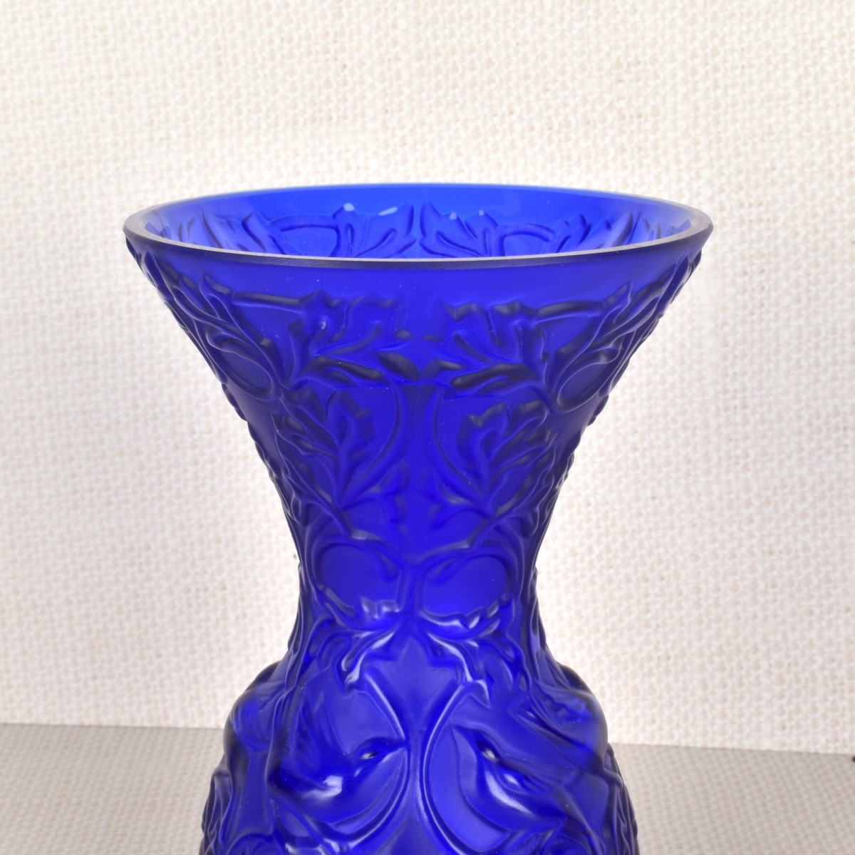 Lalique "Arabesque" Crystal Vase