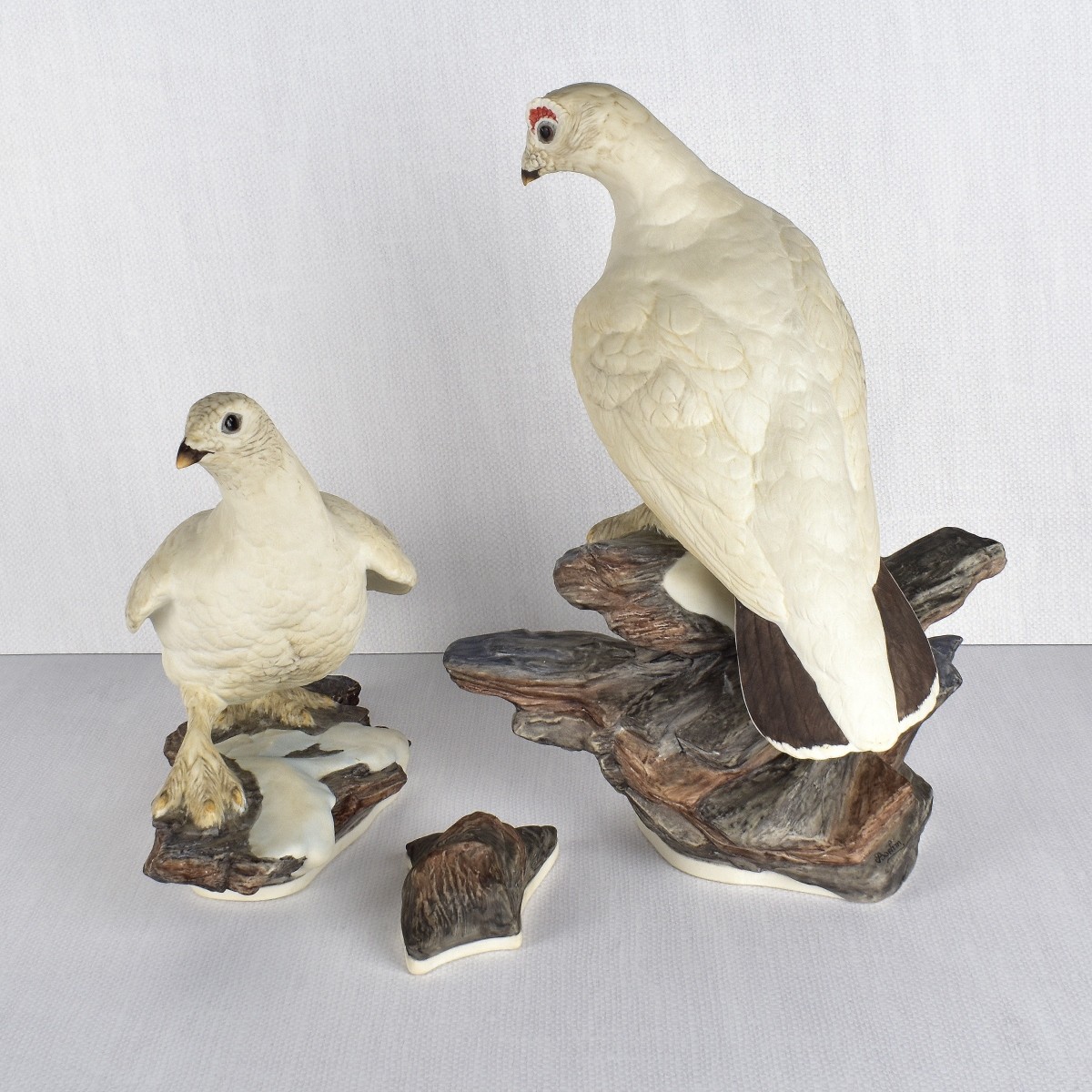 Boehm Porcelain Ptarmigan Figures