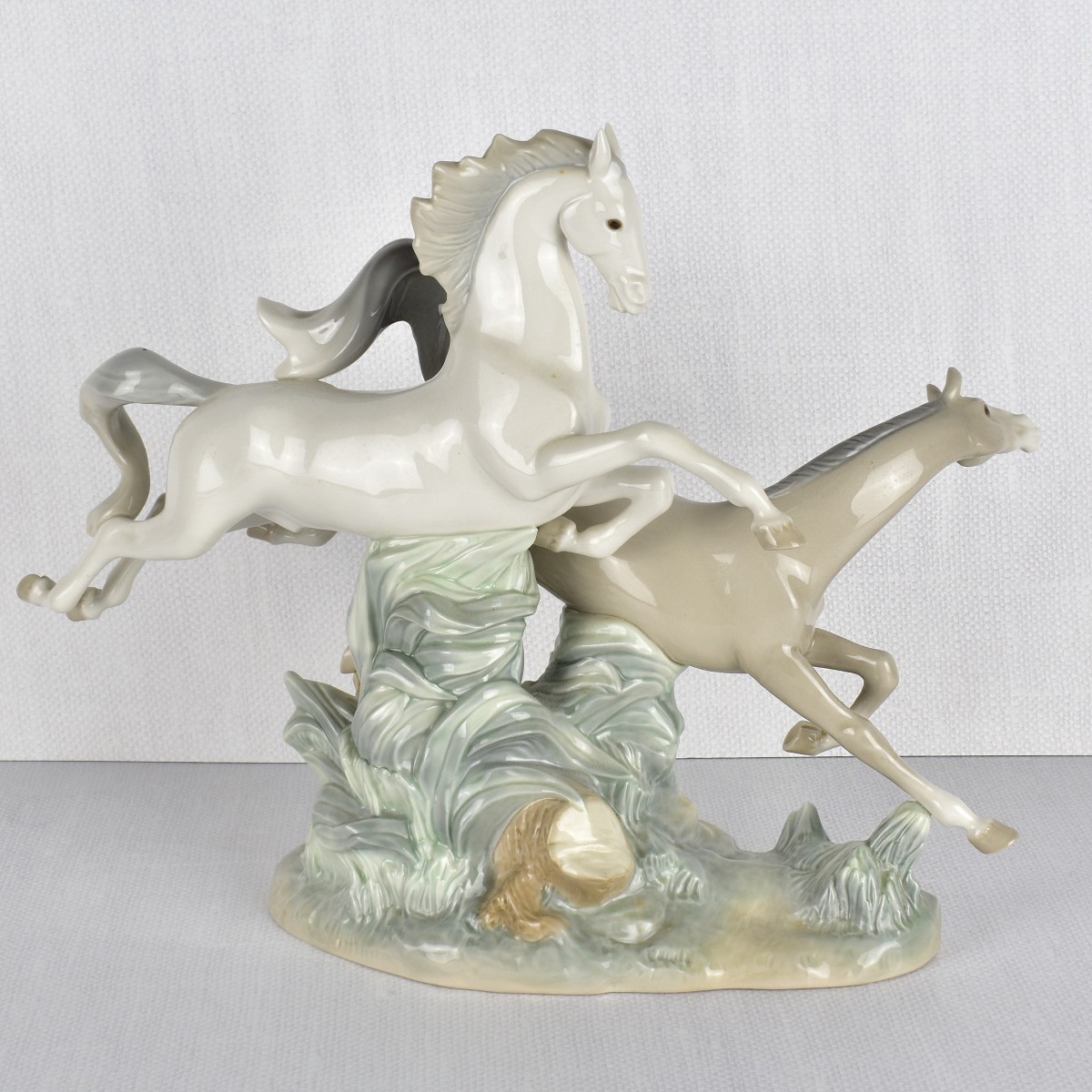 Lladro Porcelain Figurine of Horses