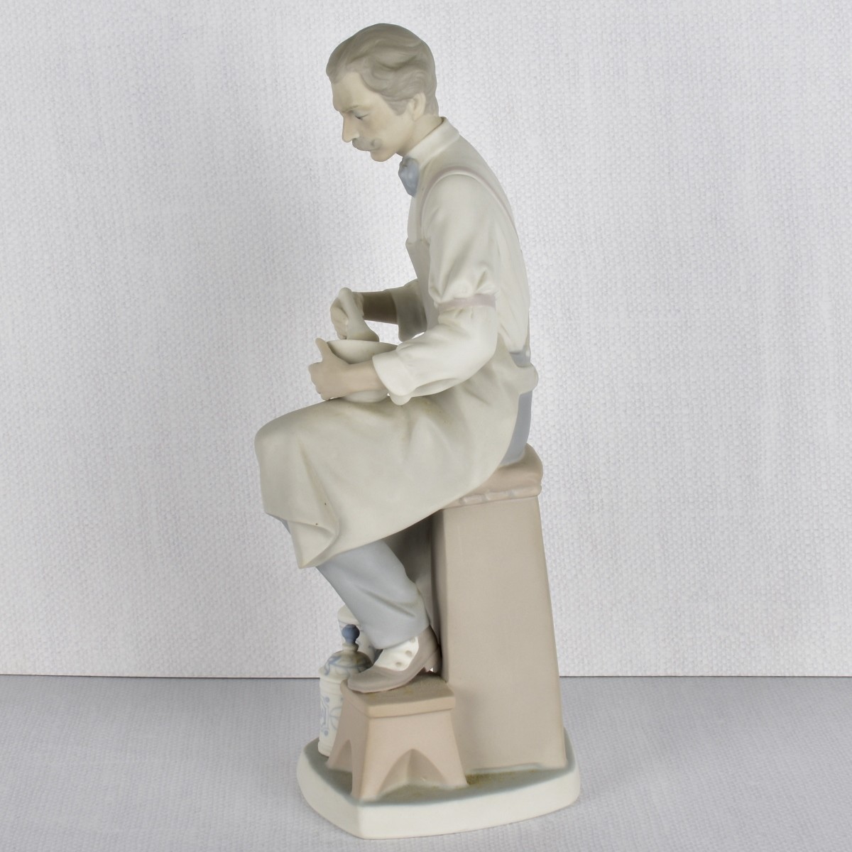 Lladro Bisque Figurine of a Pharmacist