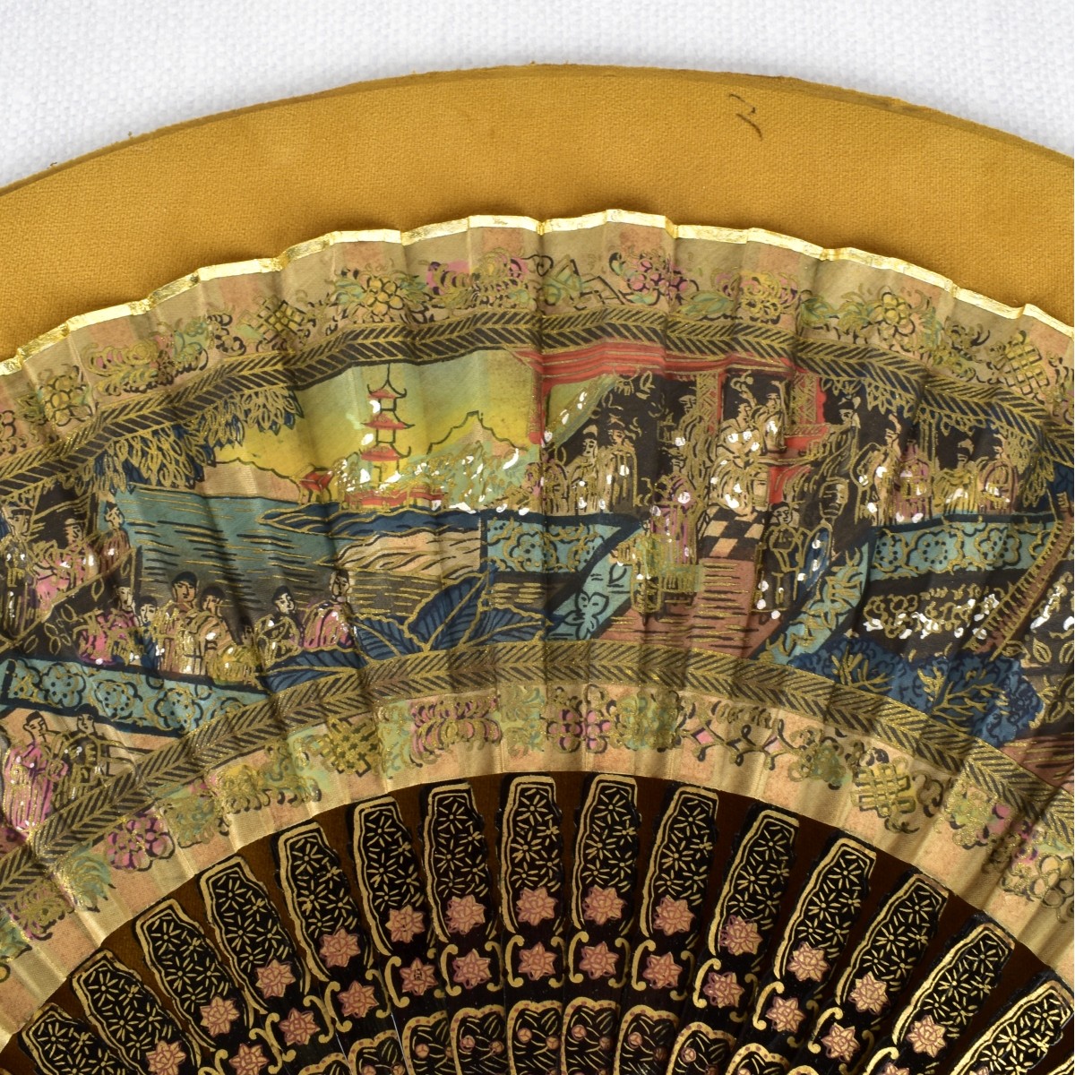 Japanese Lacquered Fan