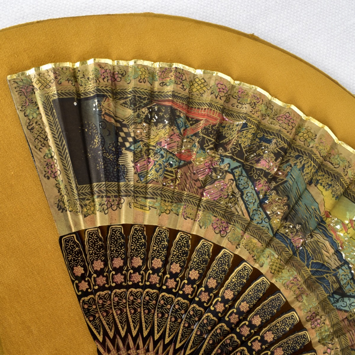 Japanese Lacquered Fan