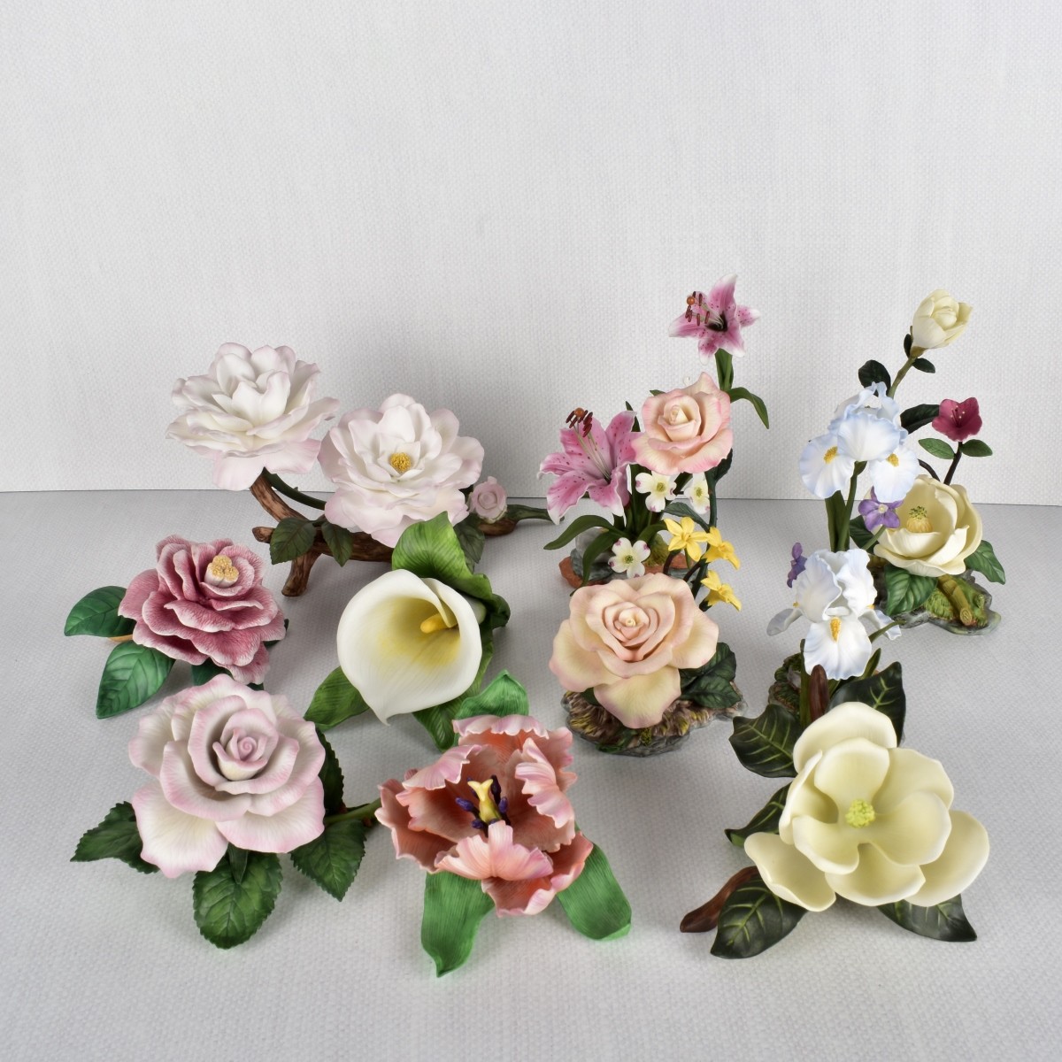 Lenox Porcelain Sculpted Flowers