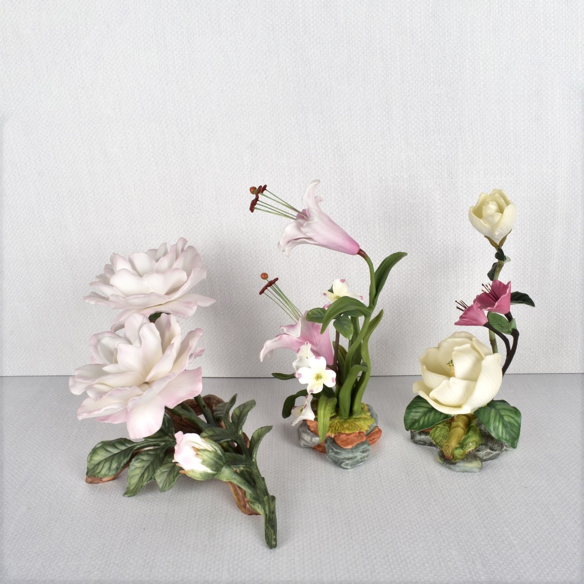 Lenox Porcelain Sculpted Flowers