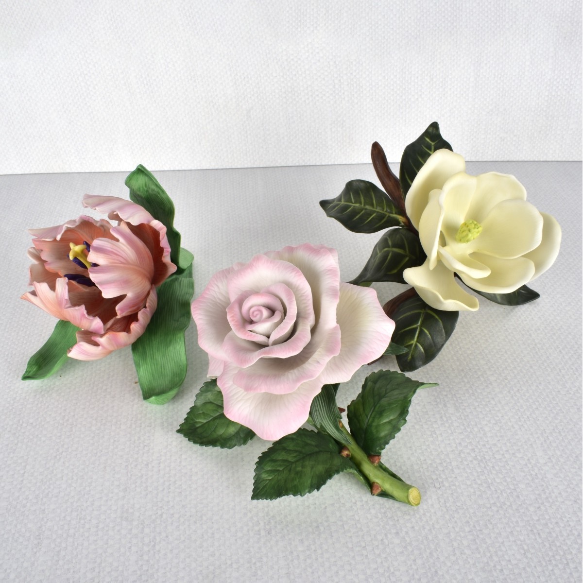 Lenox Porcelain Sculpted Flowers