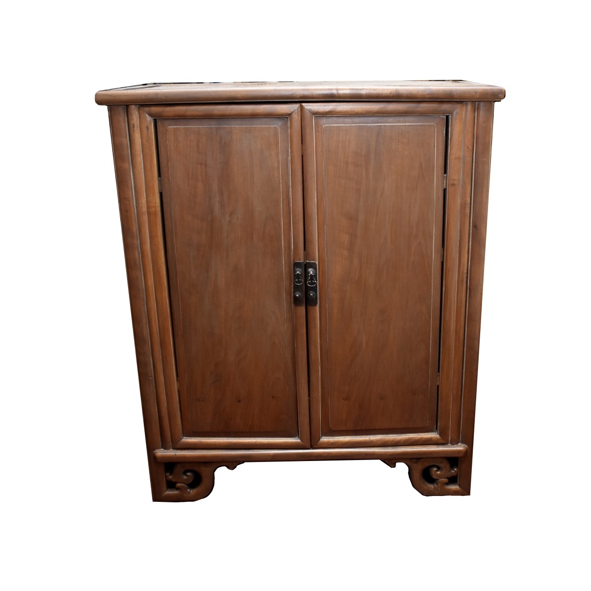 Contemporary Teak Ming Style Cabinet