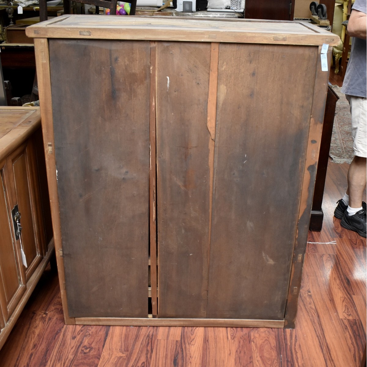 Contemporary Teak Ming Style Cabinet