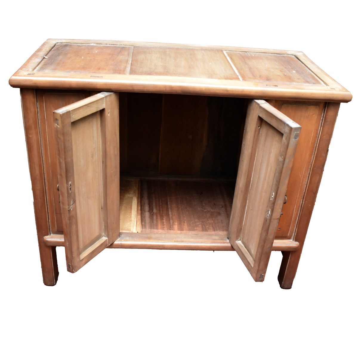 Contemporary Teak Ming Style Console