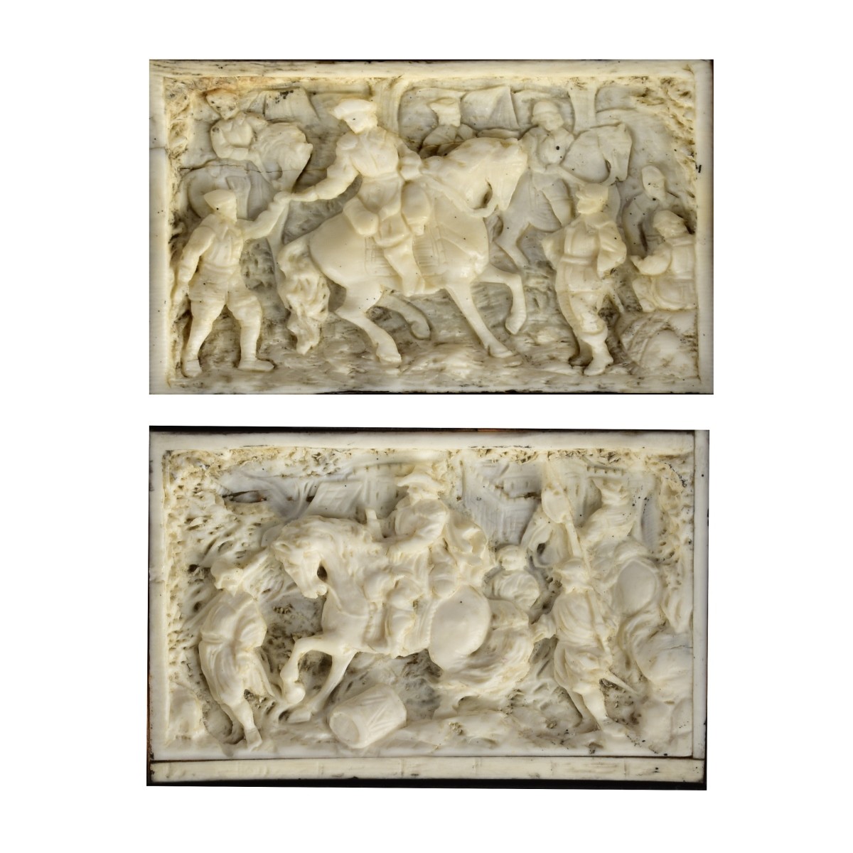 Pair of 19th C. Renaissance Style Plaques