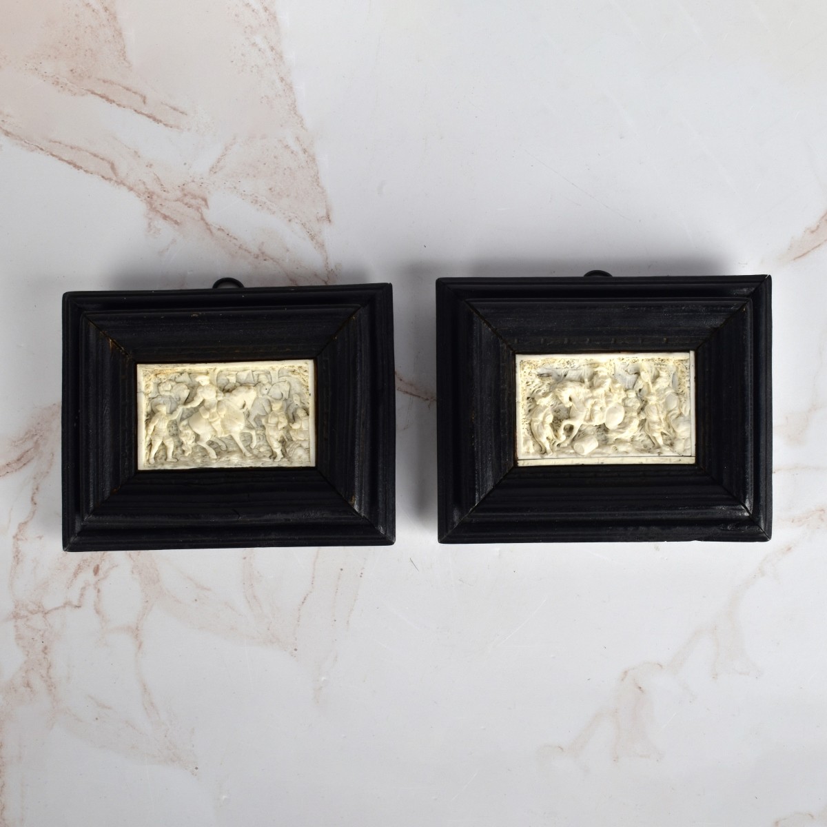 Pair of 19th C. Renaissance Style Plaques