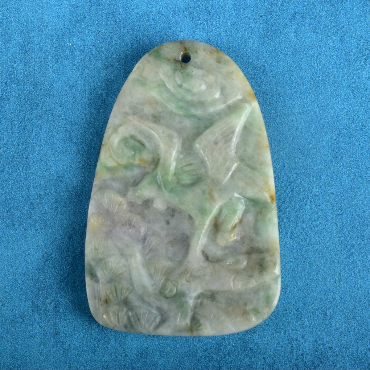 Antique Chinese Carved Jade Pendant