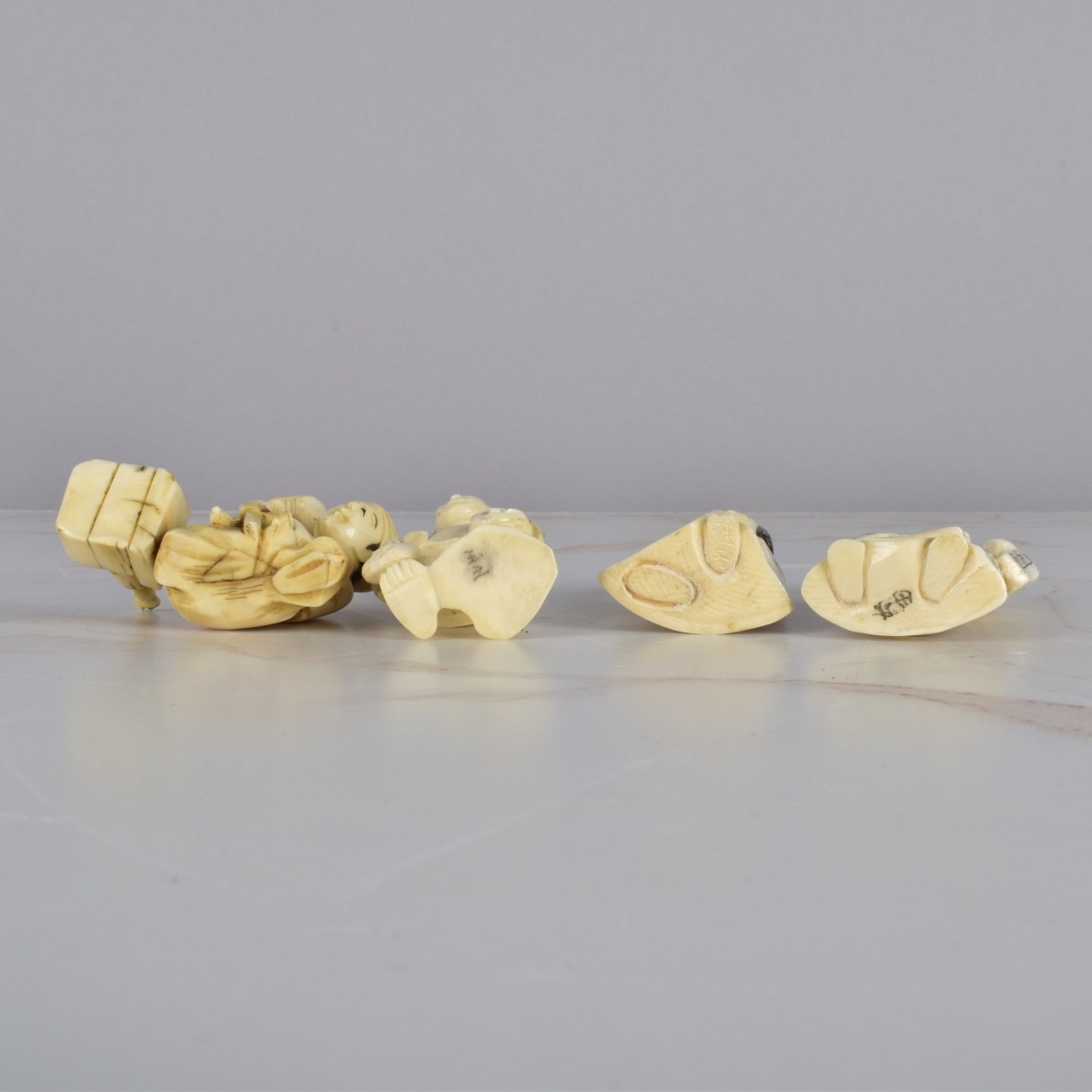 Antique Japanese Netsuke Figurines