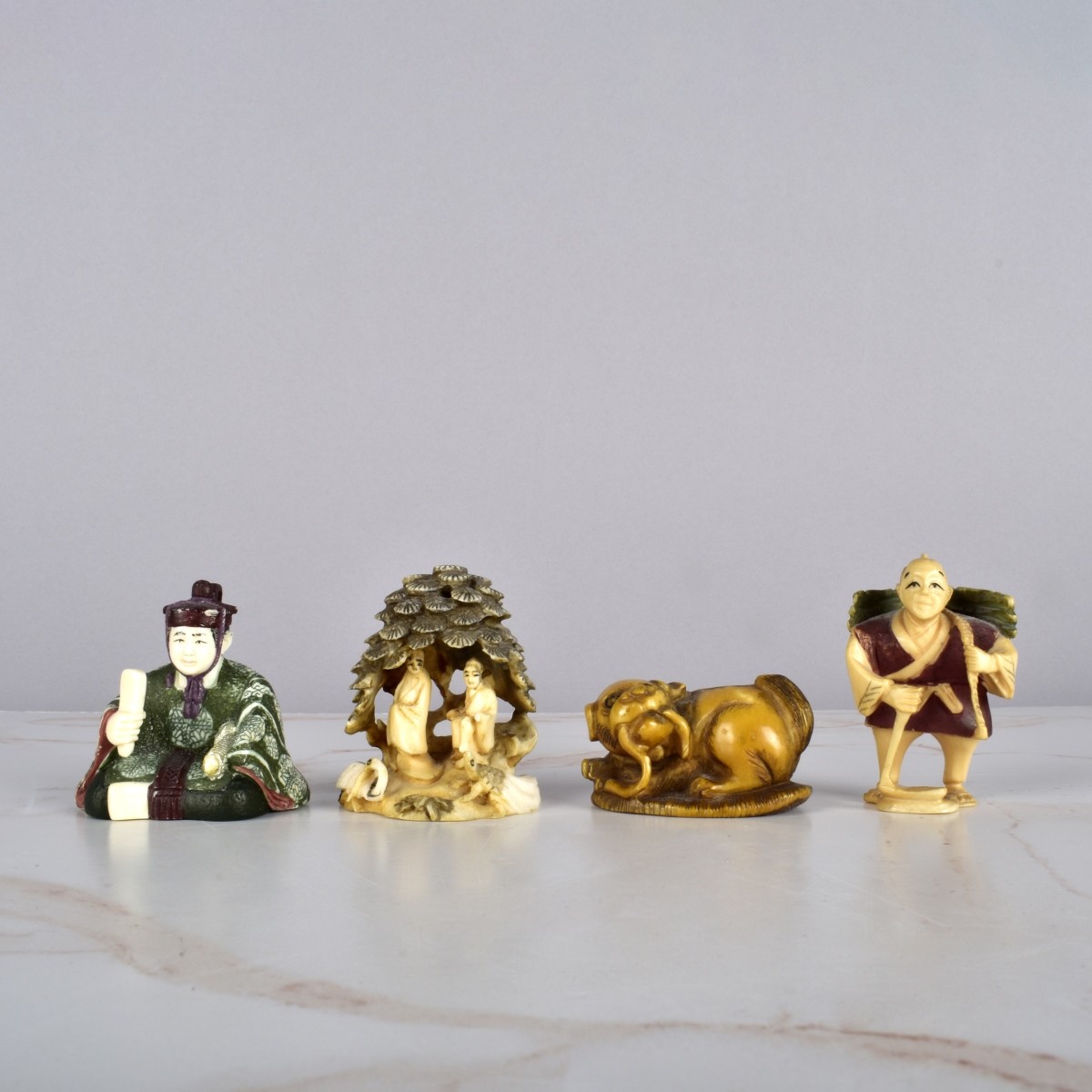 Antique Japanese Netsuke Figurines