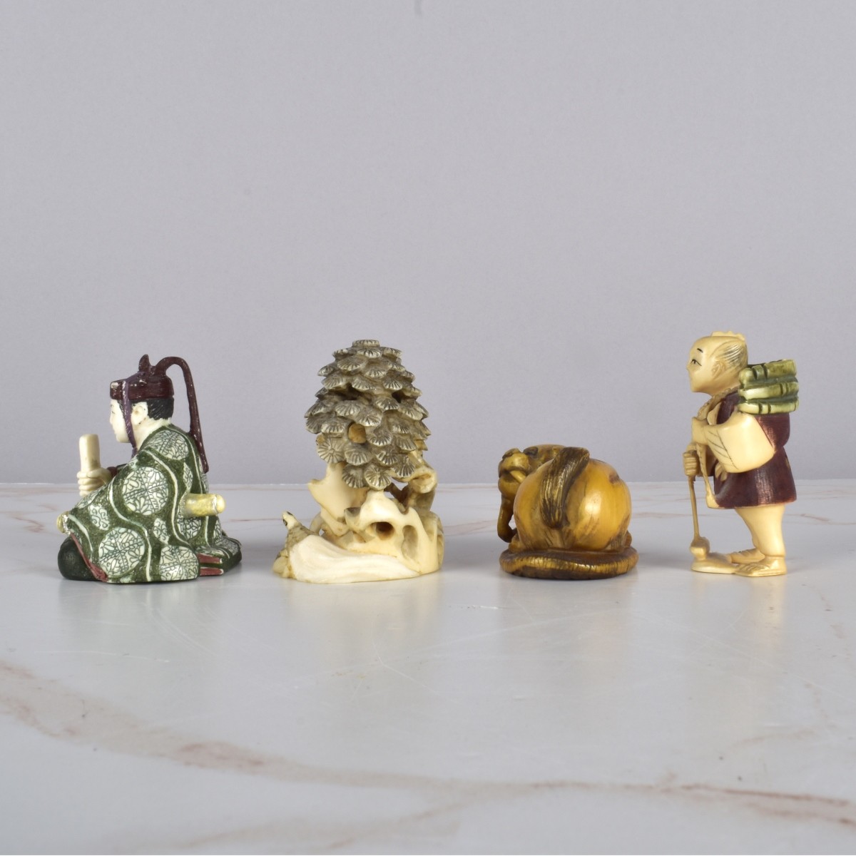 Antique Japanese Netsuke Figurines