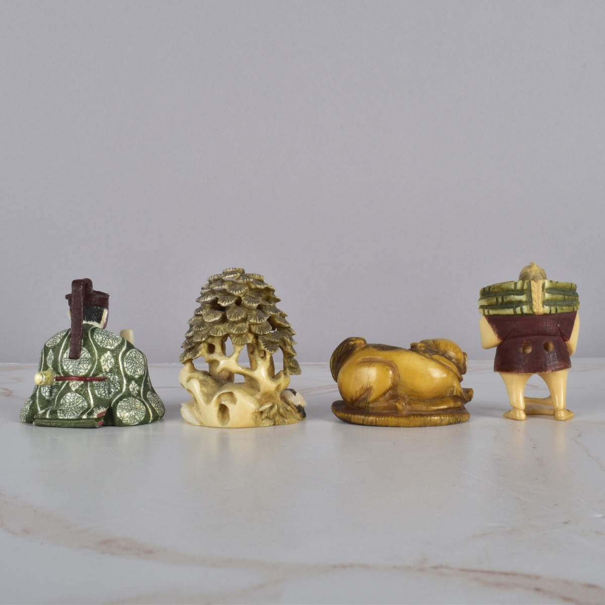 Antique Japanese Netsuke Figurines