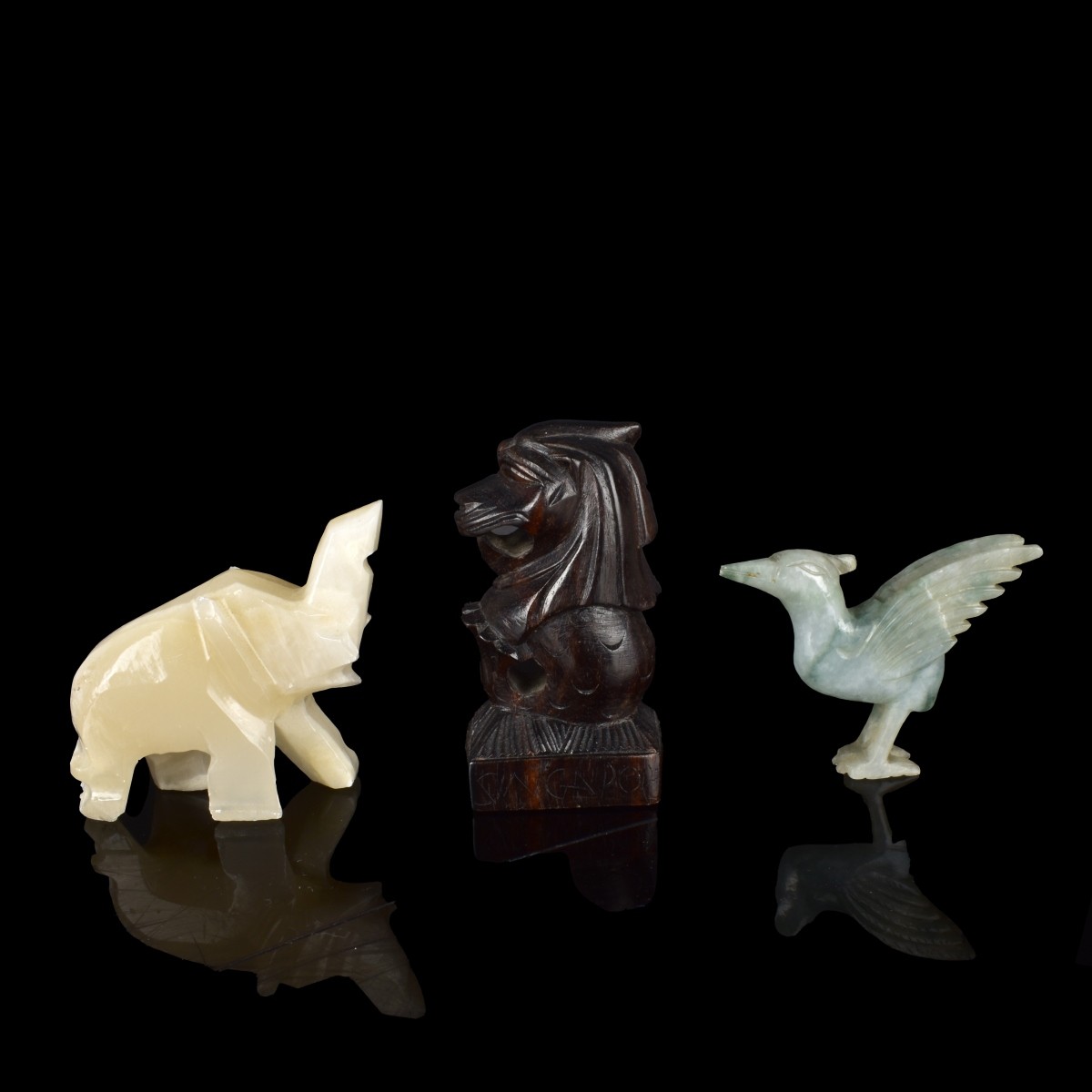 Chinese Hardstone Figurines